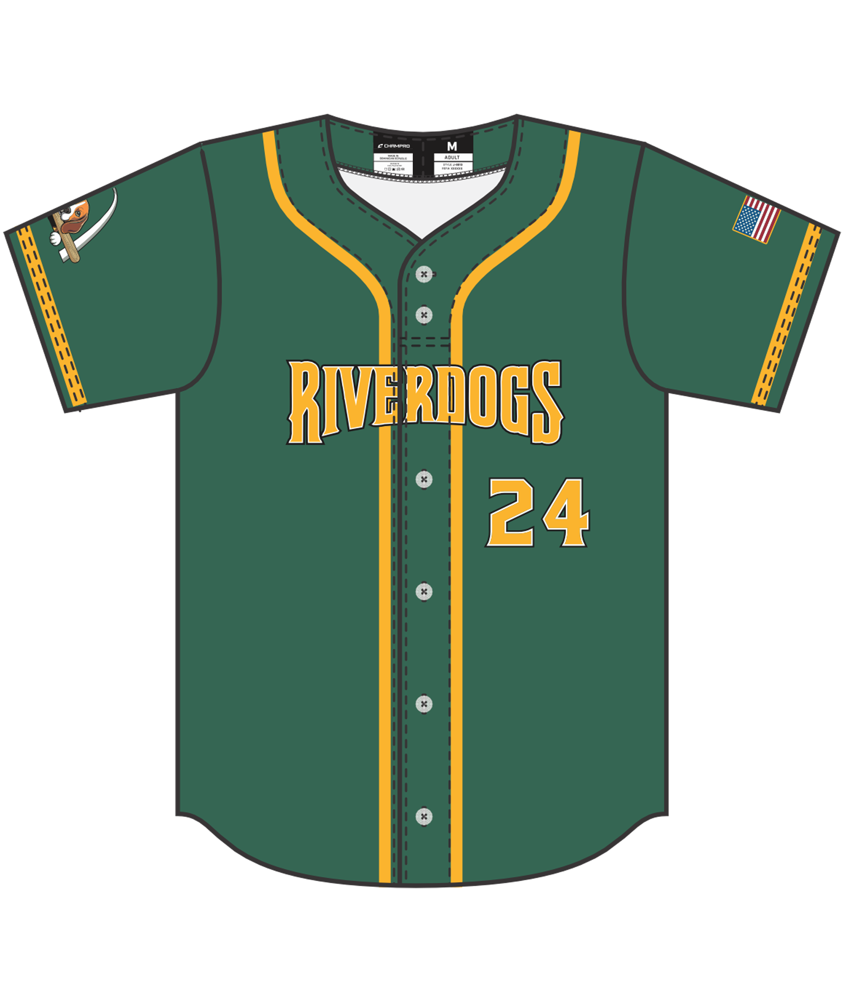 Riverdogs Baseball Jersey